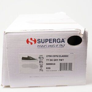 Superga Cotu Classic Grey Women's size 10